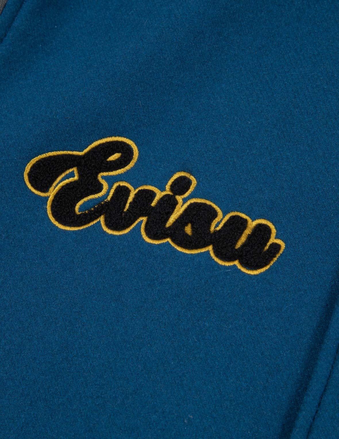 “HIDE-AND-SEEK” GODHEAD APPLIQUÉ BASEBALL JACKET - 8