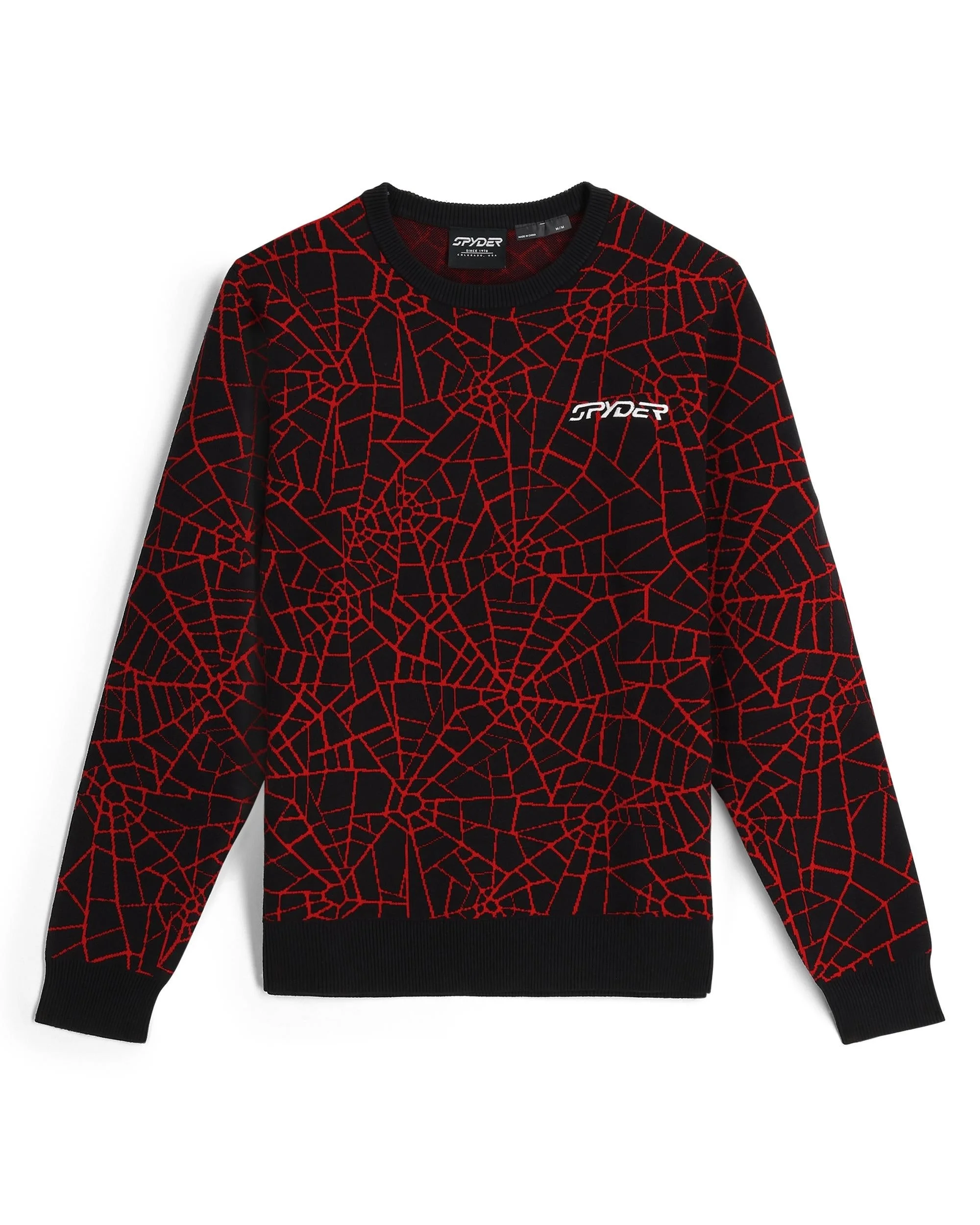 Mens Soelden Sweater - Spyder Red - 1