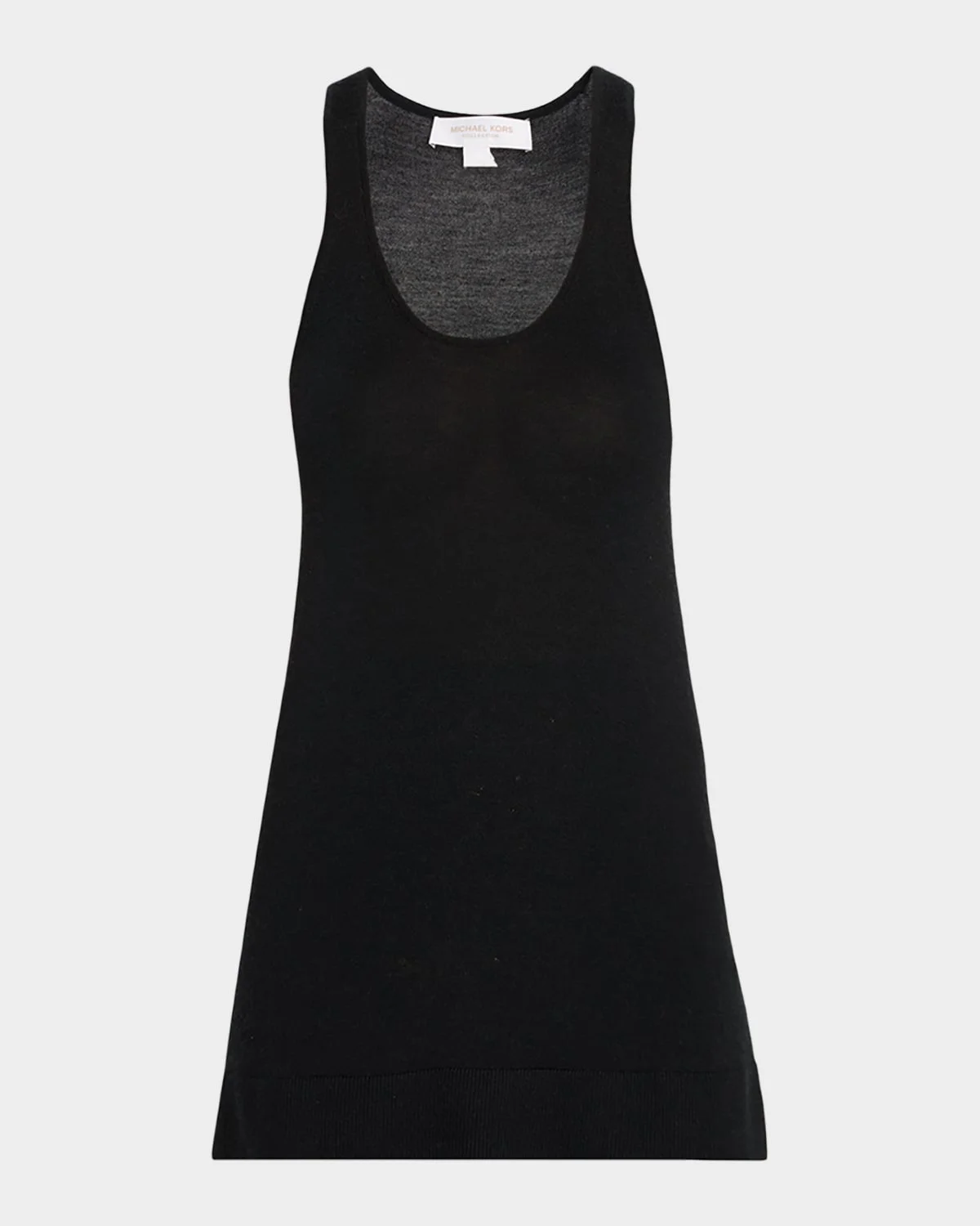 Merino Wool, Silk and Cashmere Tank Top - 1