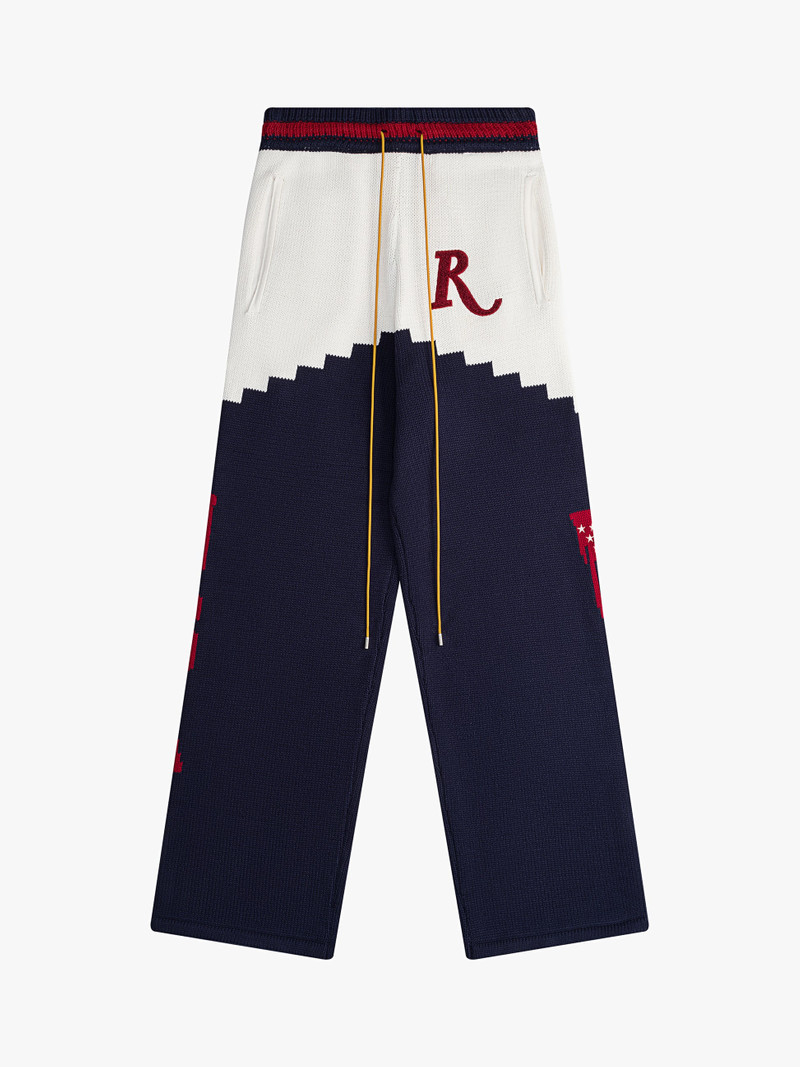 RHUDE ST. CROIX KNIT PANT - 1