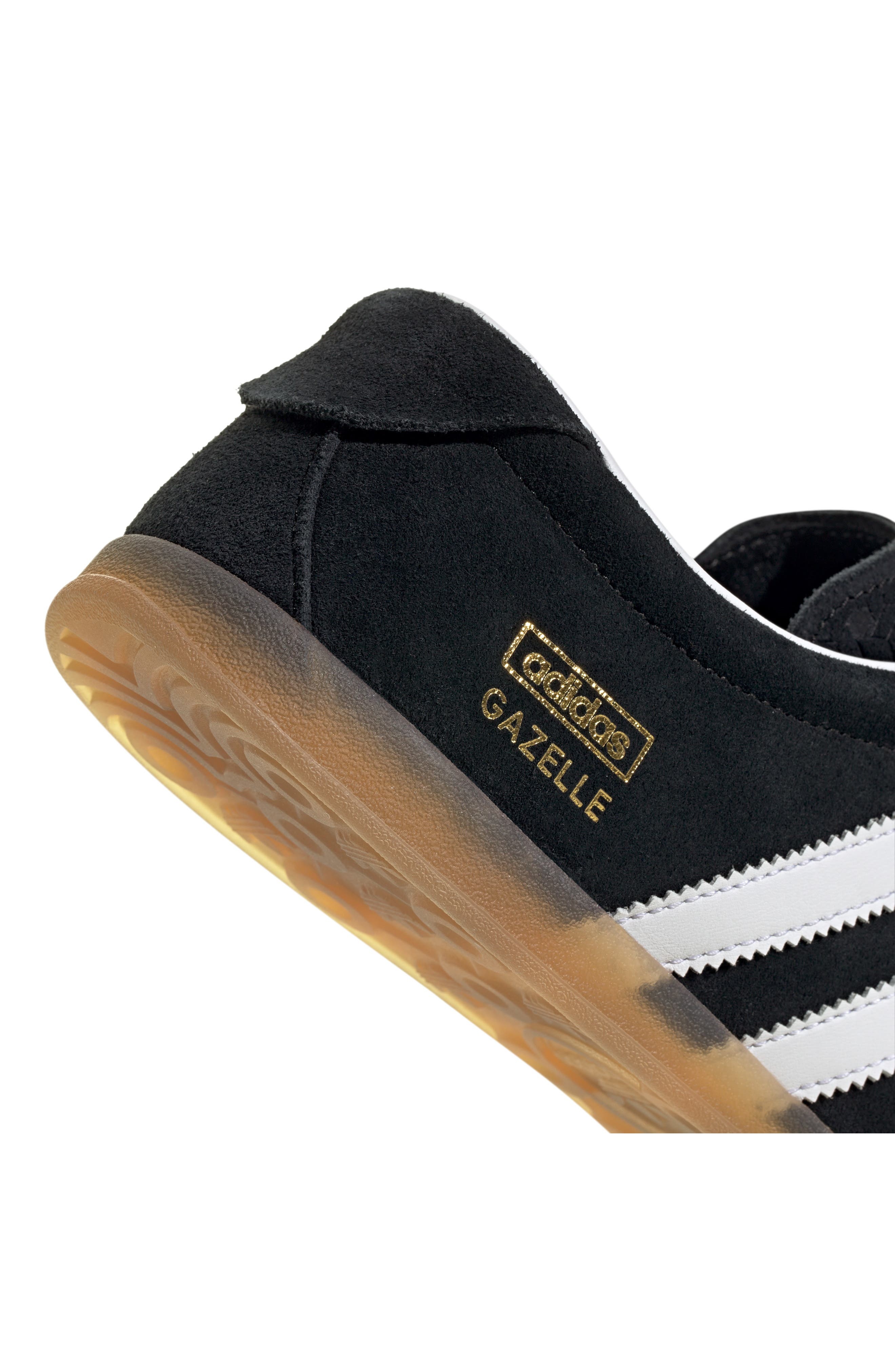 adidas Gazelle Lo Pro Sneaker in Black/White/Gum at Nordstrom - 8