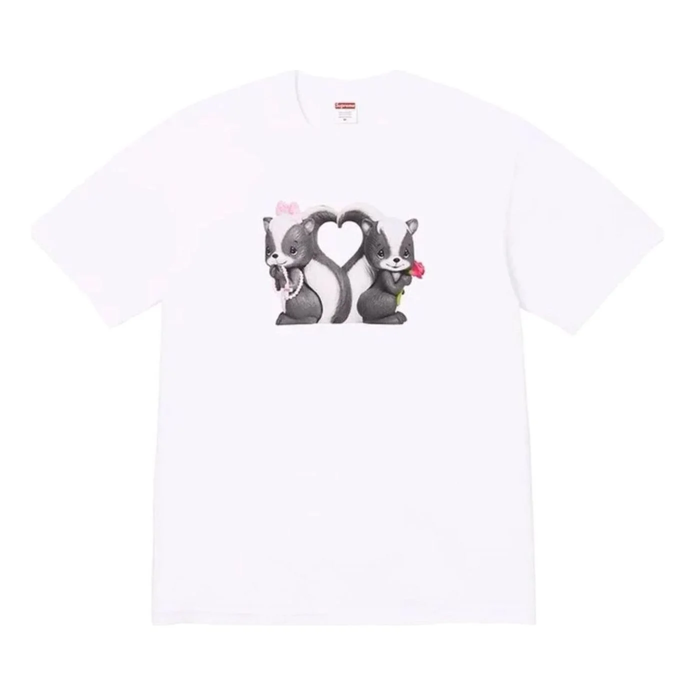 Supreme SS26 Skunk T-Shirt 'White' SUP-SS26-351-WHT - 1