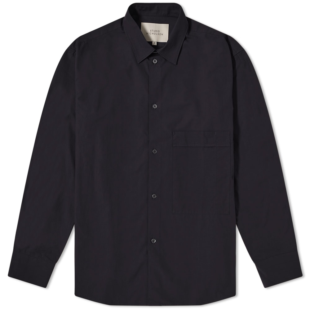 Studio Nicholson Santo Pocket Detail Shirt - 1