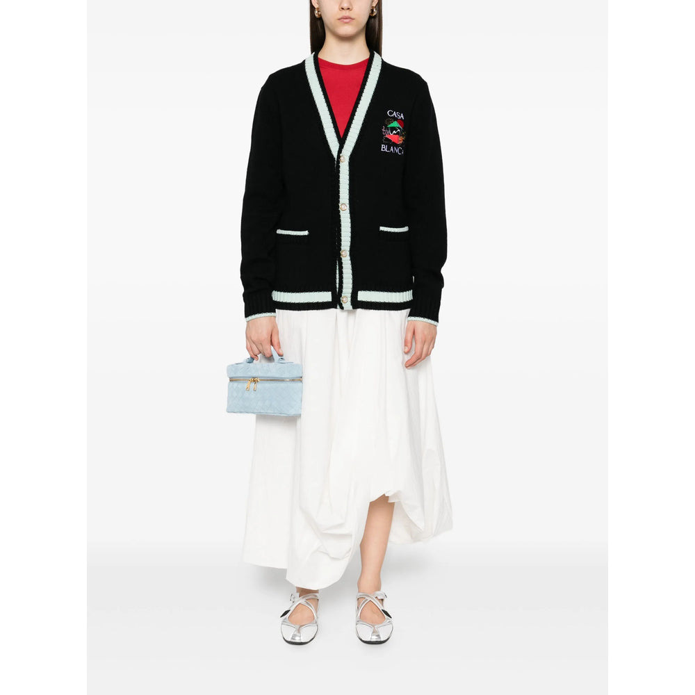 Casablanca Black Knitwear - Cardigans Women - 2