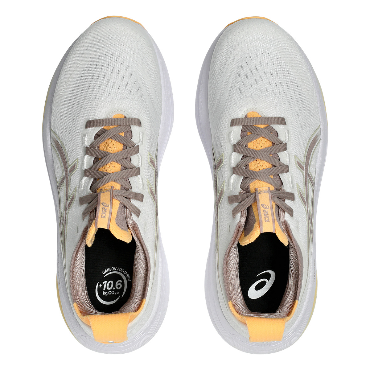 Asics Gel Nimbus 27 White - Fawn - 3