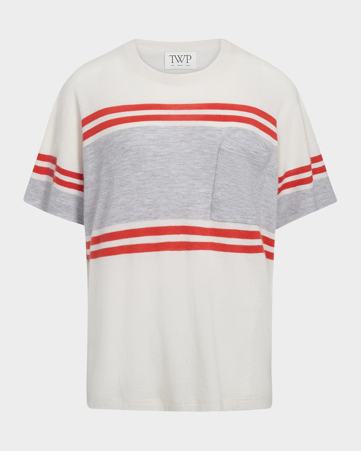 Engineered Stripe Big Boy Tee - 1