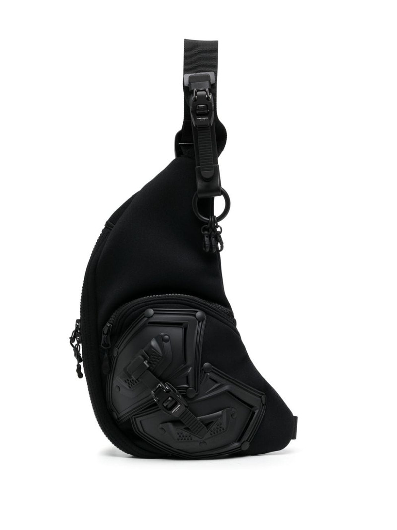 appliquÃ©-detail messenger bag 1