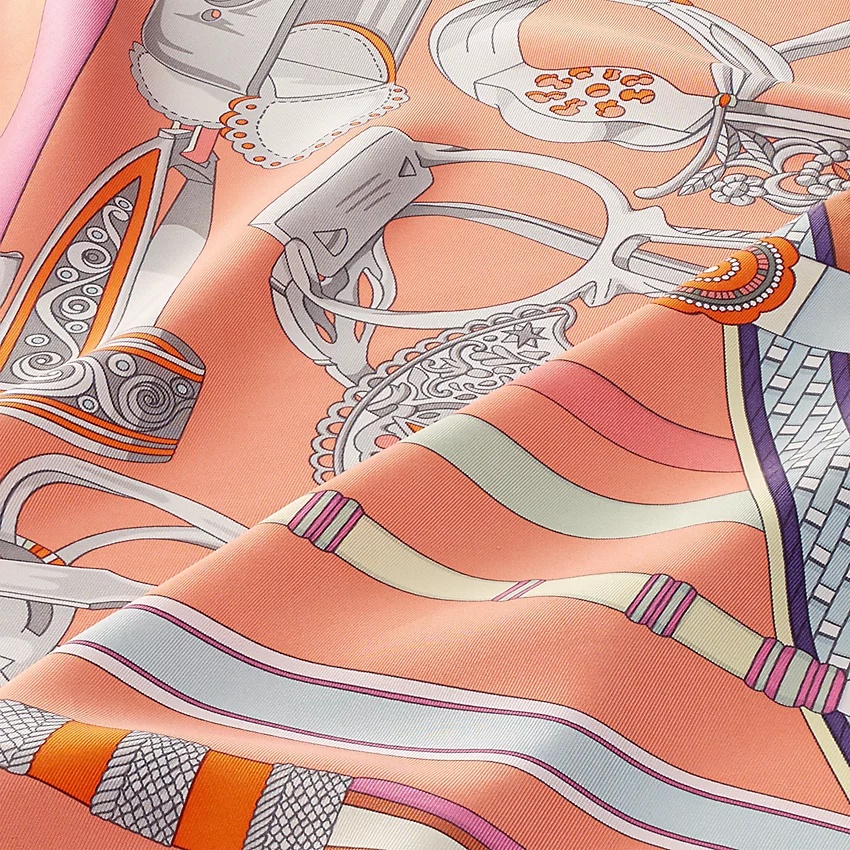 Concours d'Etriers wash scarf 90 - 3