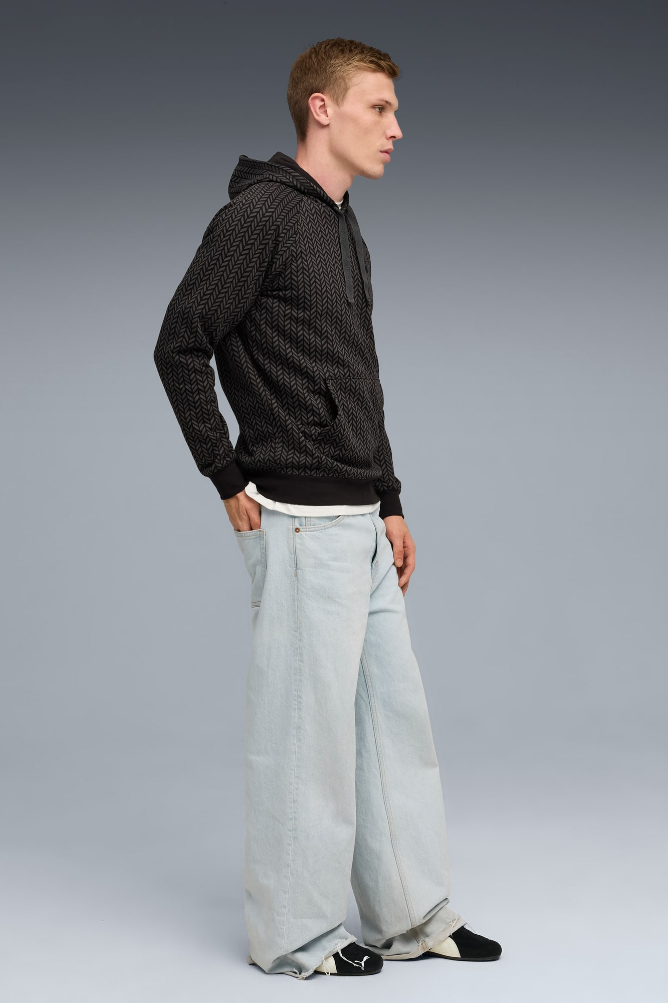 PUMA Essentials Herringbone Men's Hoodie - 5