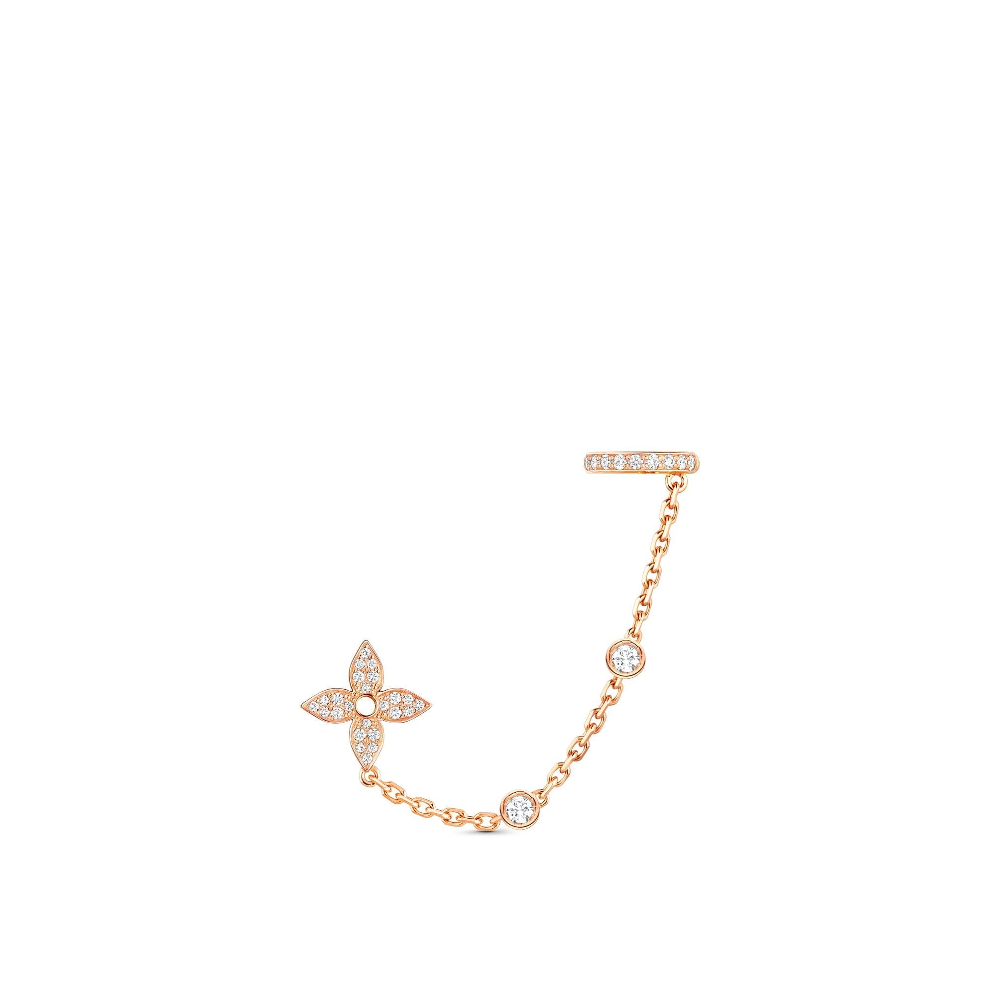 Louis Vuitton LV Volt Upside Down Bracelet, Pink Gold. Size NSA
