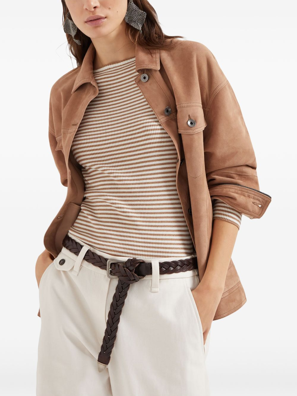 Couture suede jacket - 6