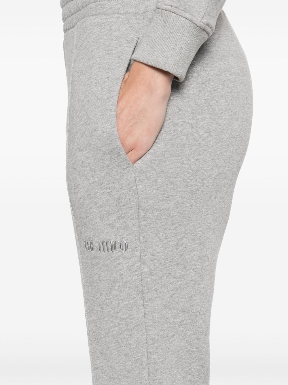 logo-appliqué sweatpants - 5