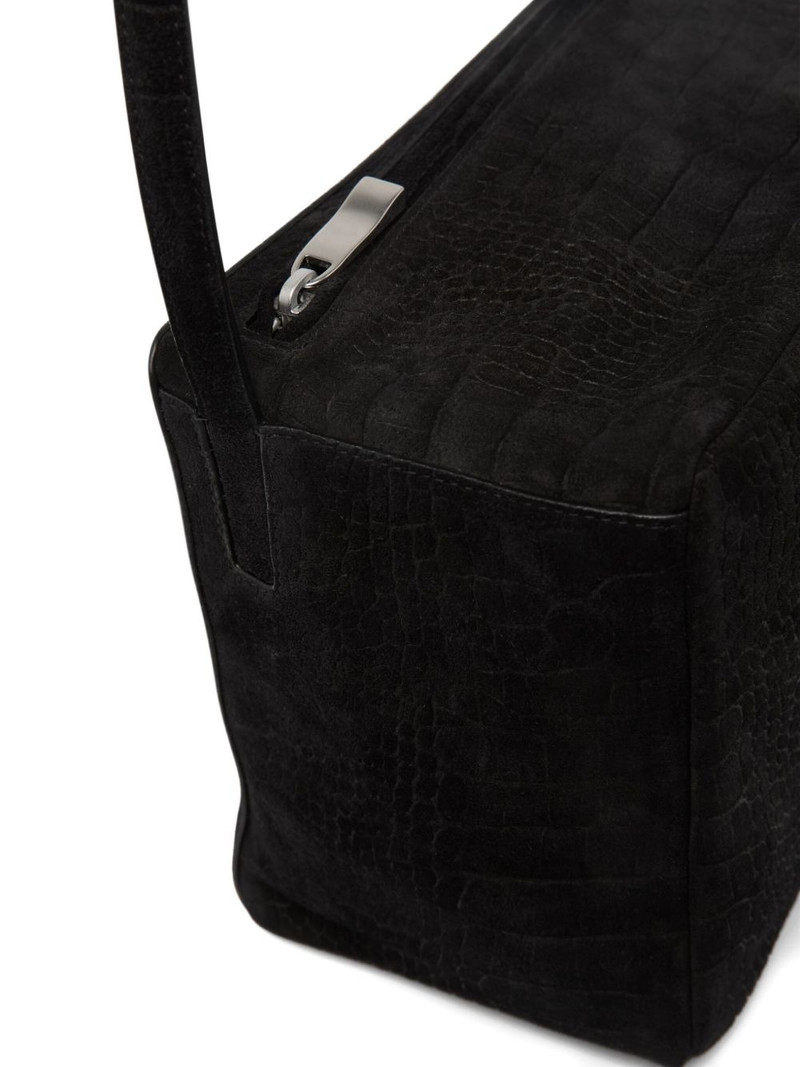 medium Panetto embossed shoulder bag 4
