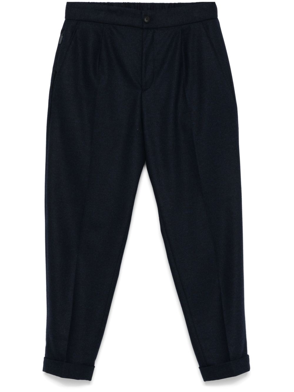 pleated trousers - 1