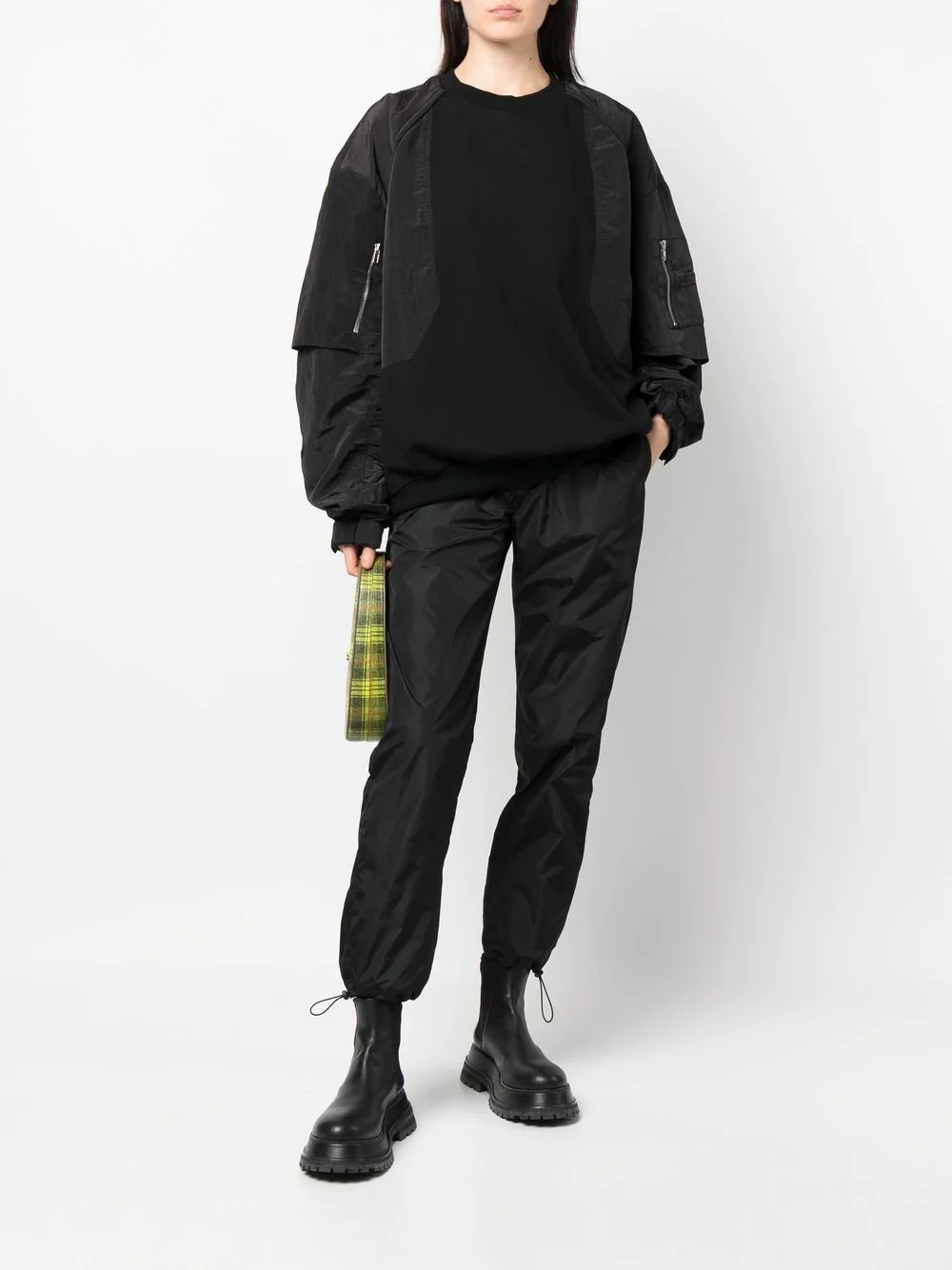 long-sleeve crew-neck sweatshirt - 3
