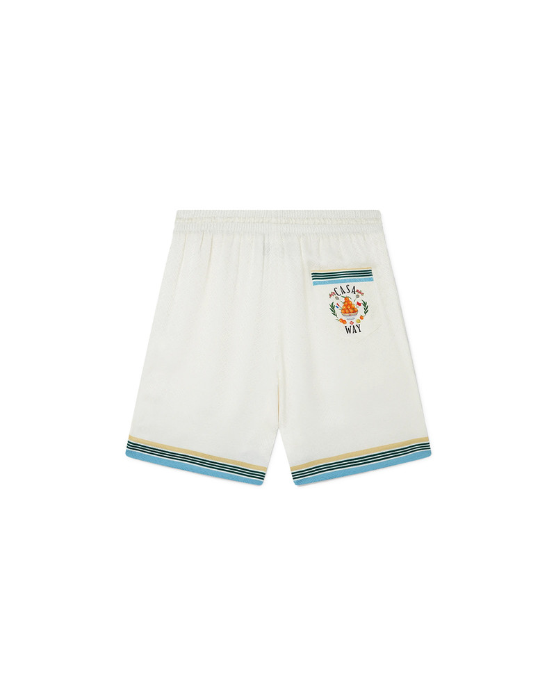 Casa Way Silk Shorts | Casablanca Paris - 1