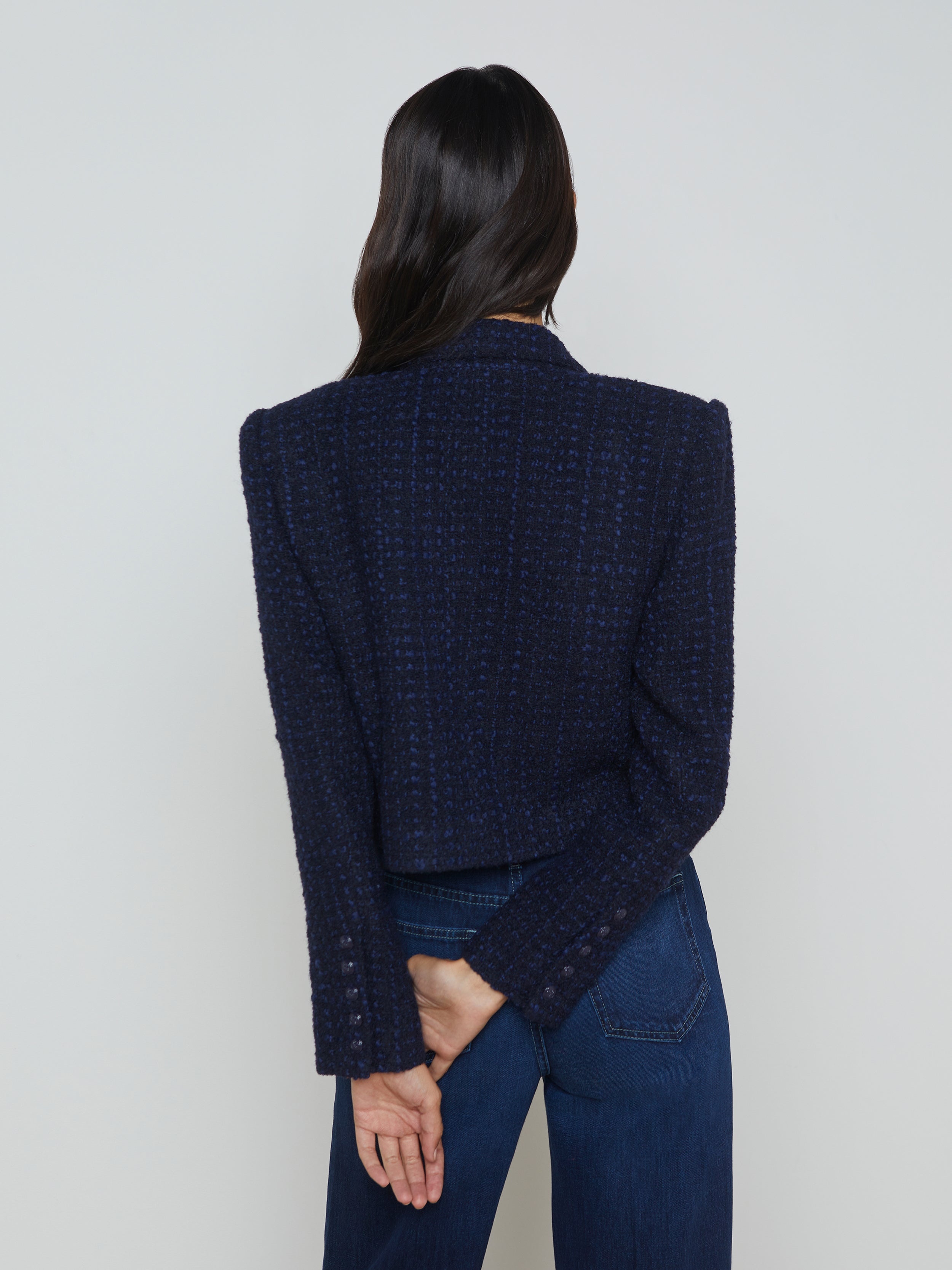 Lila Open-Front Blazer - 5