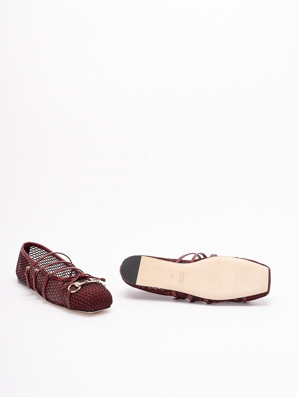 Gucci Women Ballerinas 2 Straps With `Horsebit` - 4
