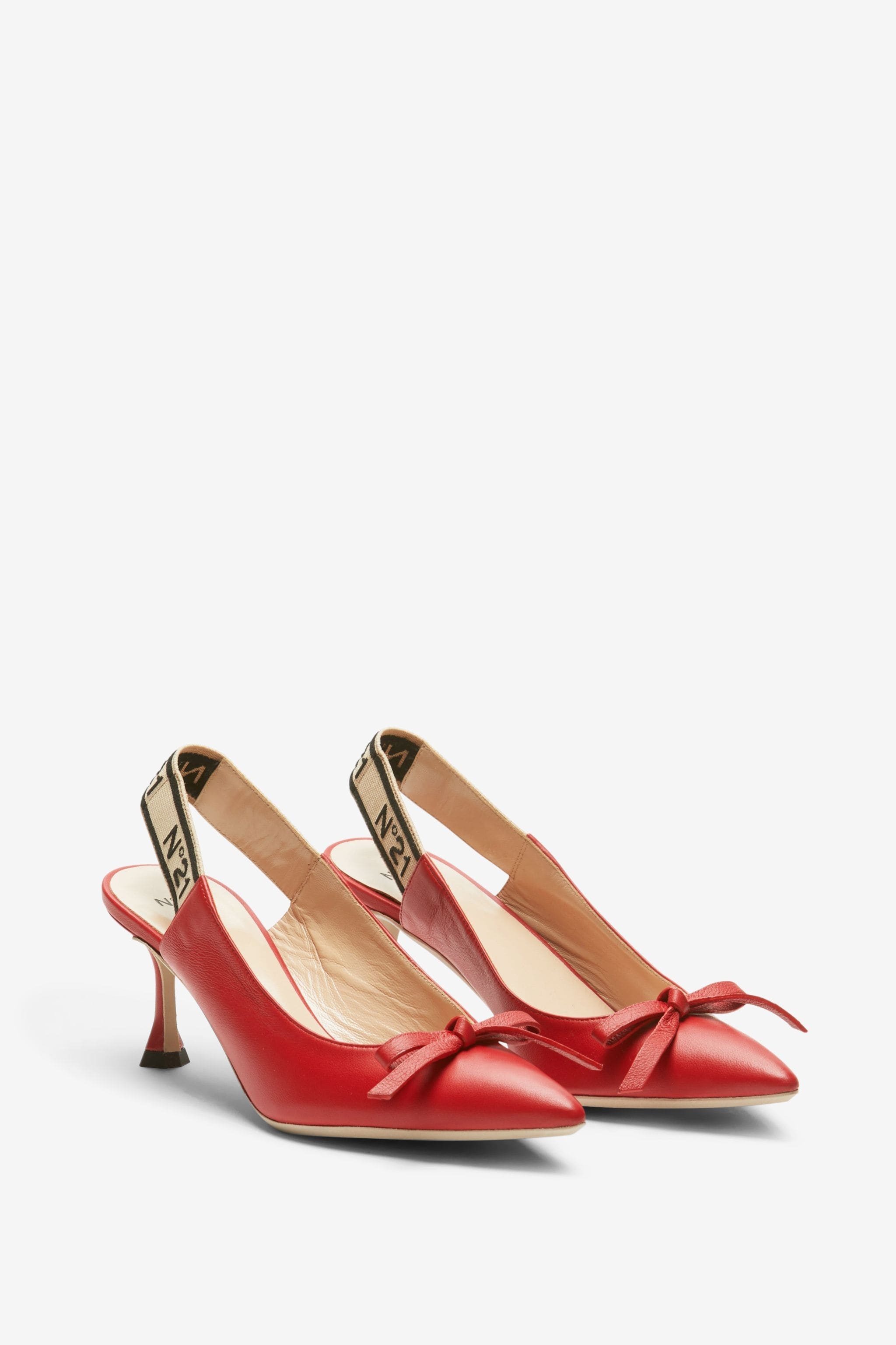 LEATHER SLINGBACK PUMPS - 2
