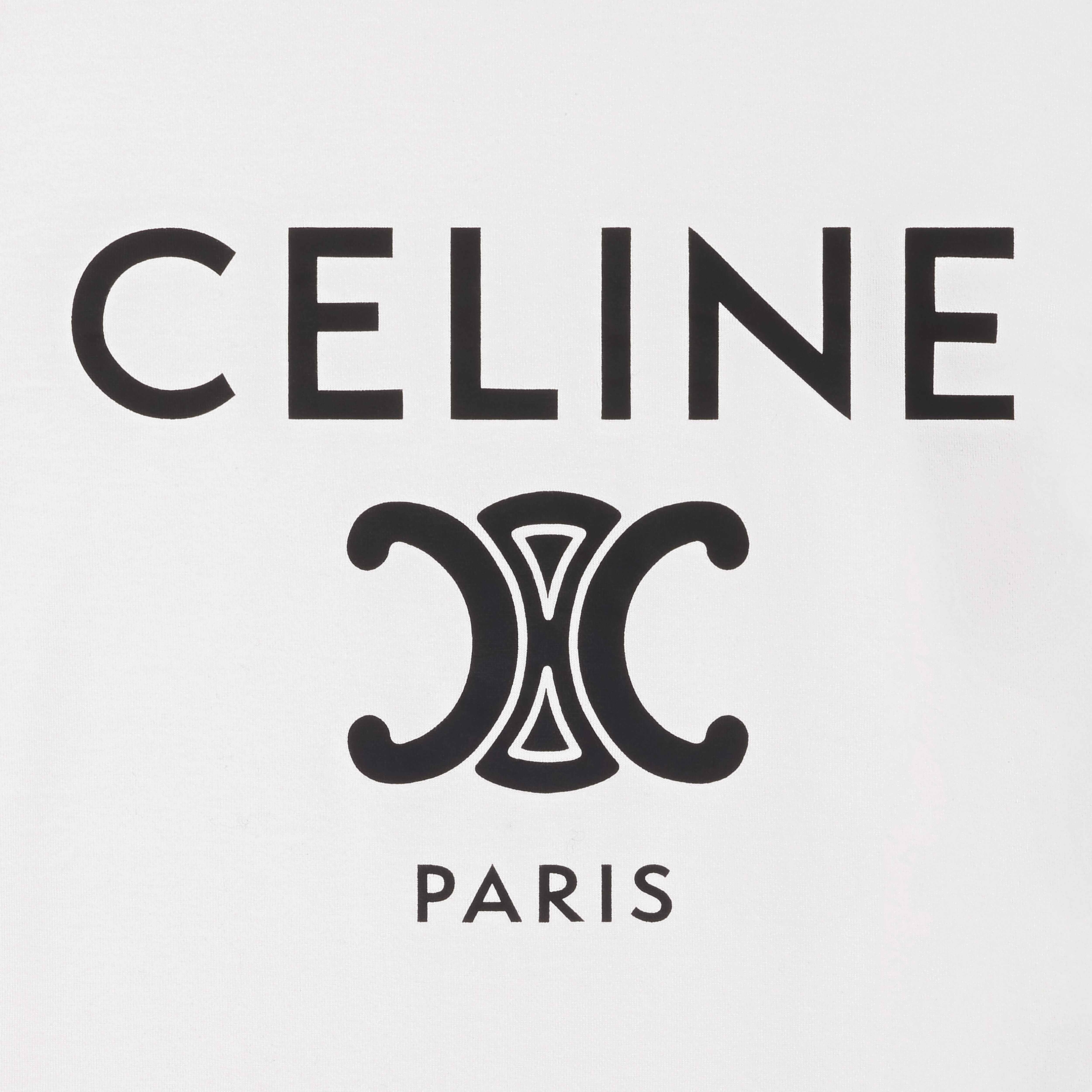celine paris 70's T-shirt in cotton jersey