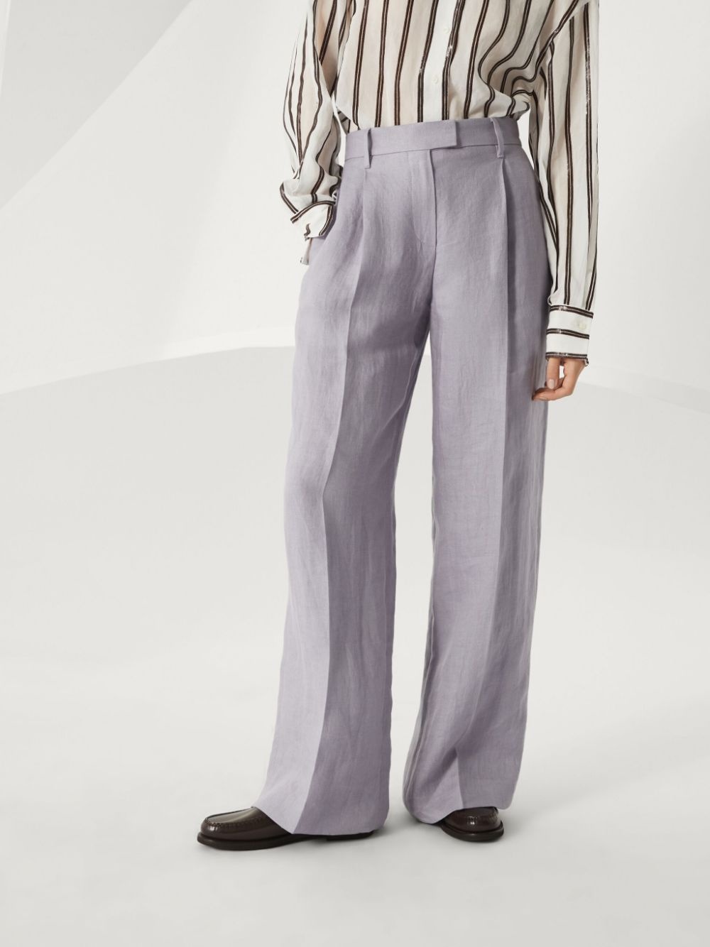Loose Pleated trousers - 3