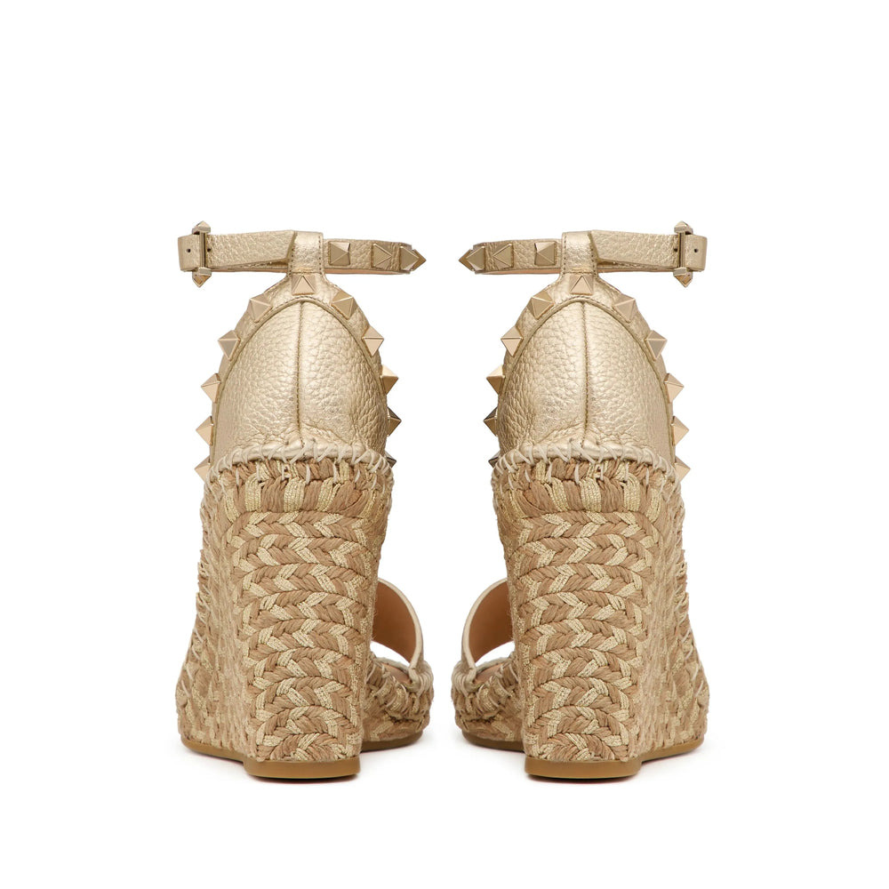 Valentino Garavani Gold Espadrilles Women - 5