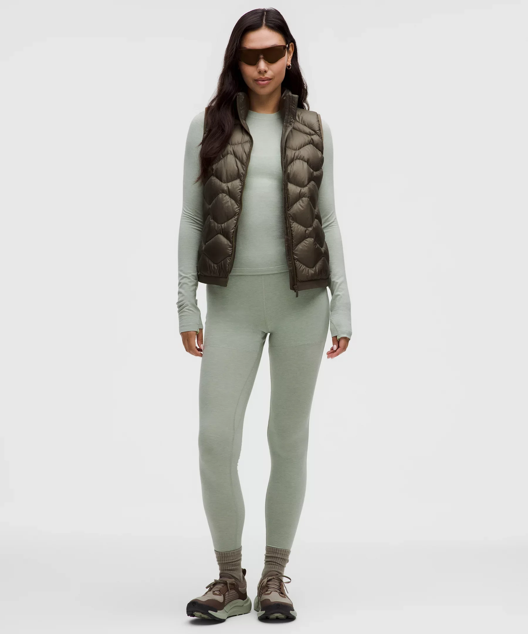 Wool-Blend Base Layer Tight 28" - 1