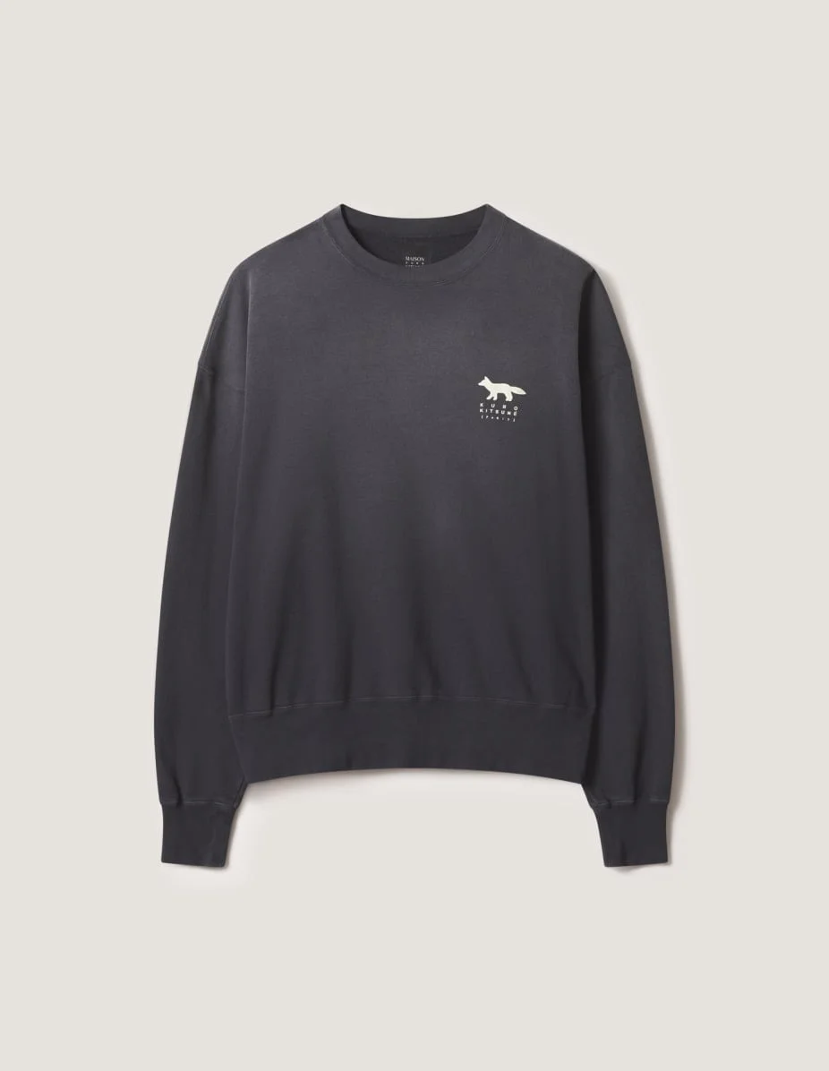 MAISON KITSUNE X KURO SUNFADE FOX SWEATSHIRT - 1