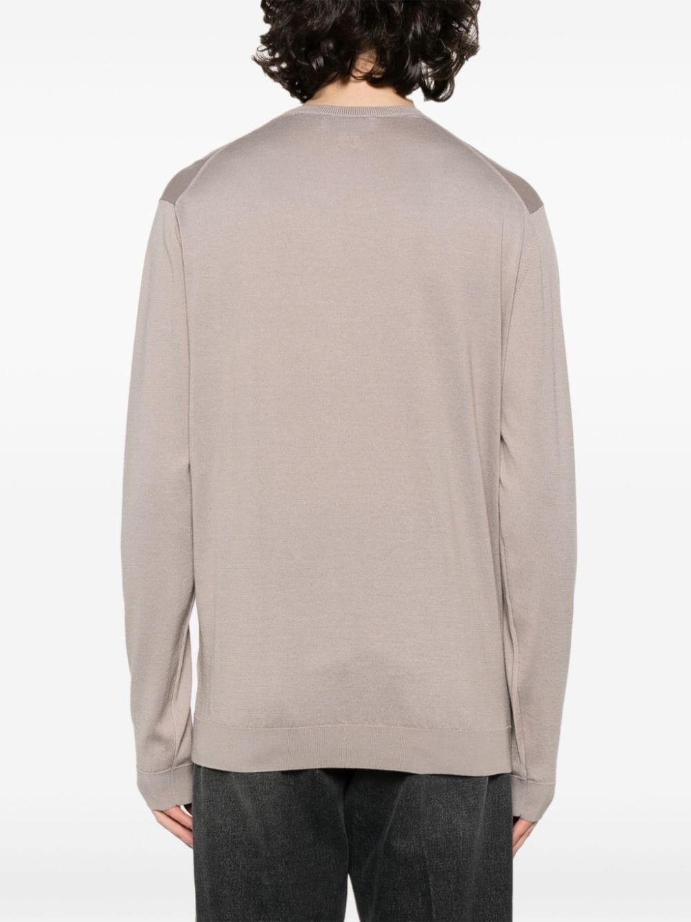 cotton knitted jumper - 4