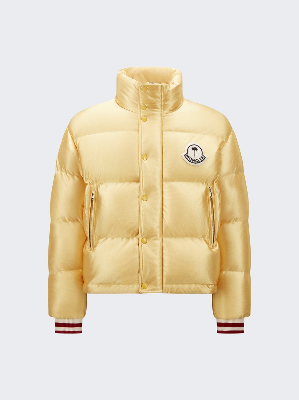 X Palm Angels Keon Shine Puffer Jacket - 1