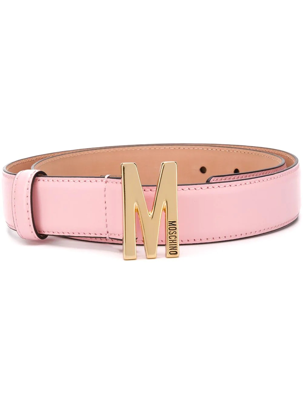 M logo-plaque belt - 1