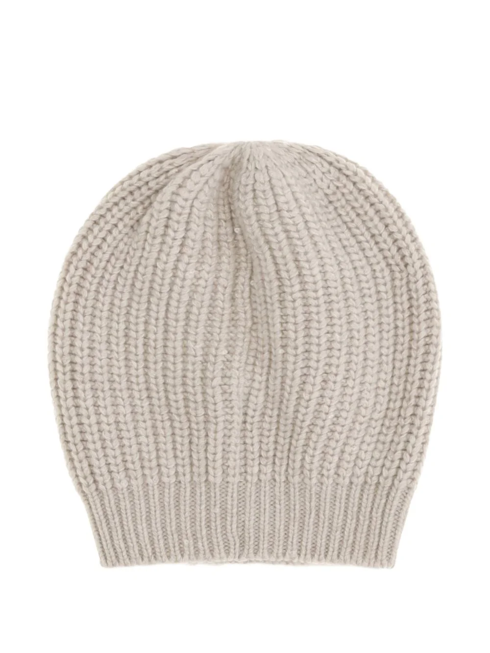 ribbed-knit beanie hat - 1