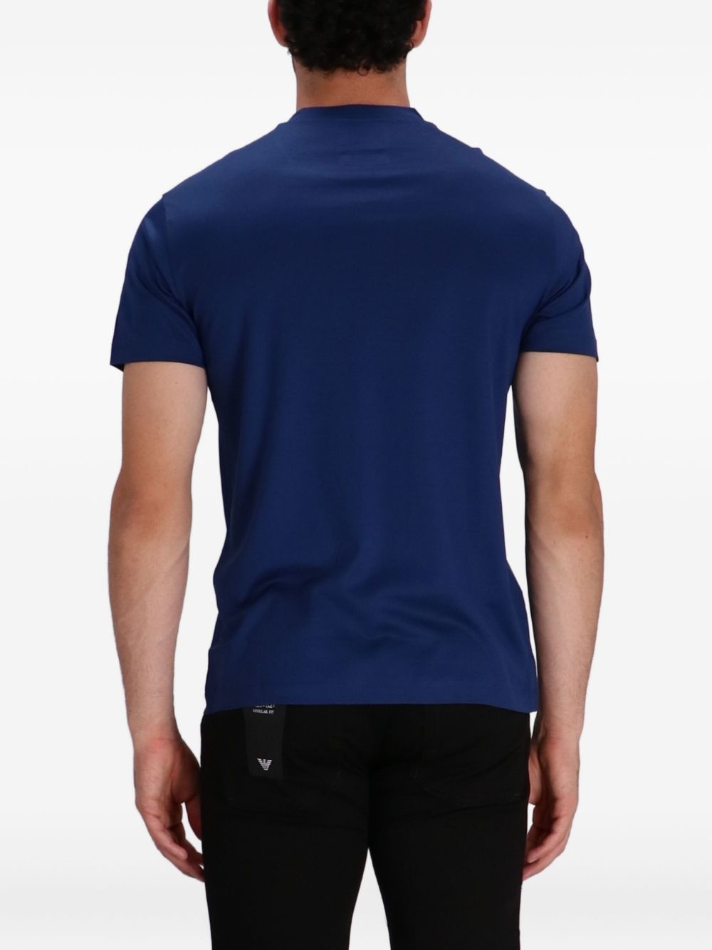 logo-detail crew-neck T-shirt - 4