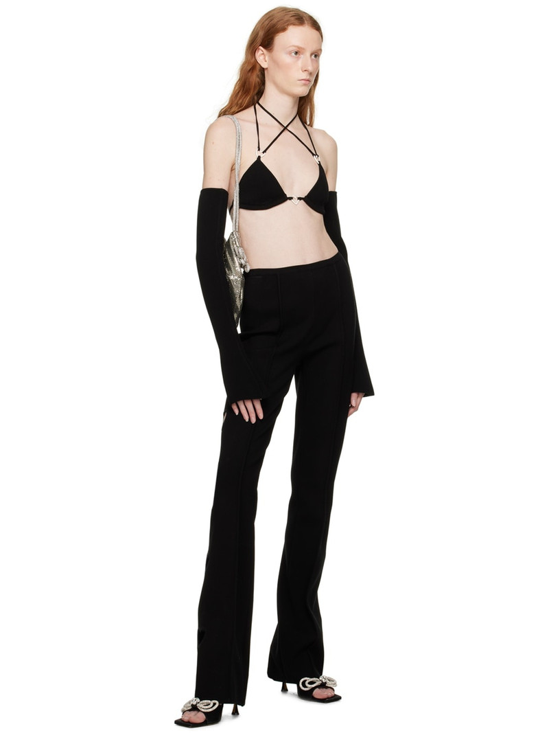 MACH & MACH Black Heart Trousers outlook