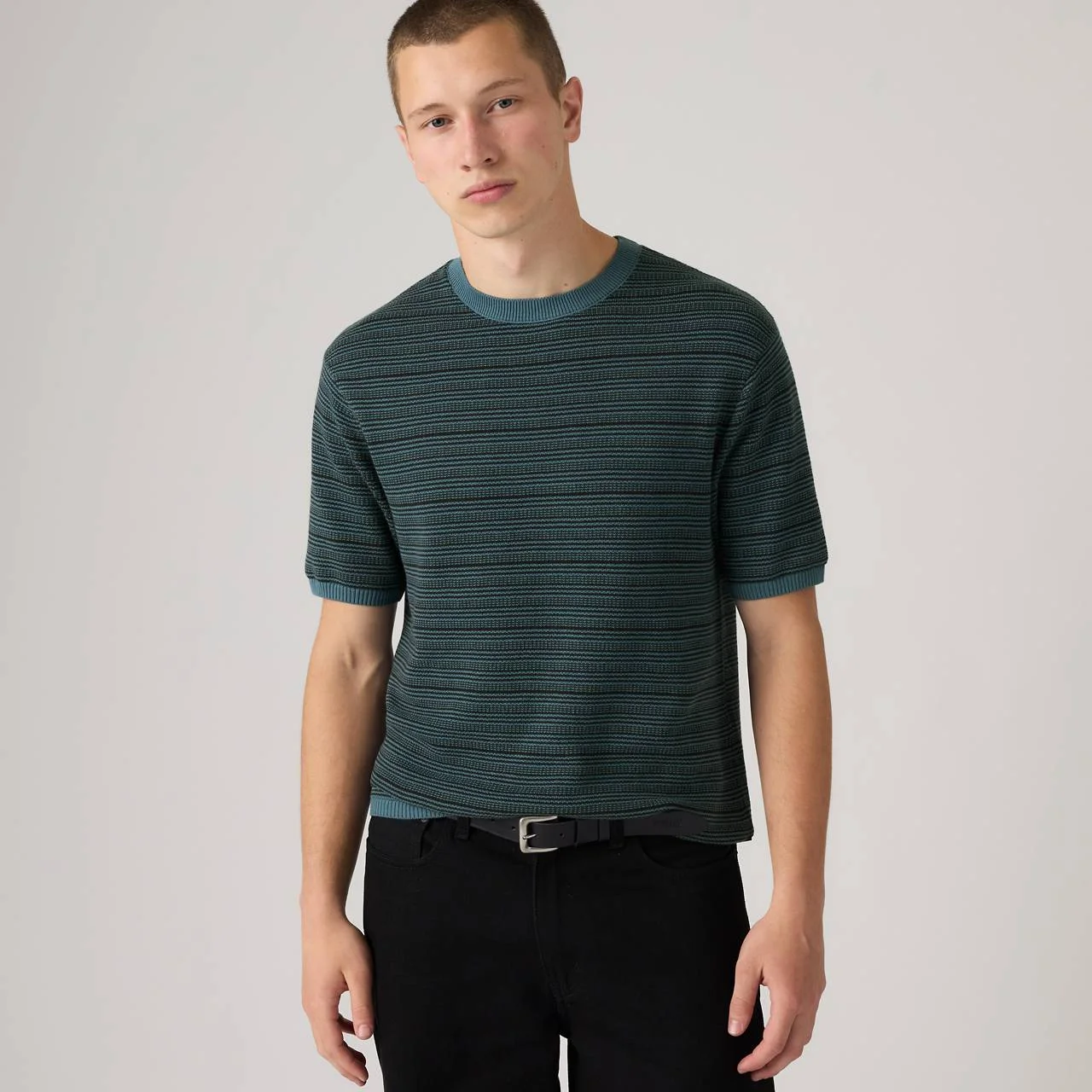 ANI SHORT-SLEEVE SWEATER - 1