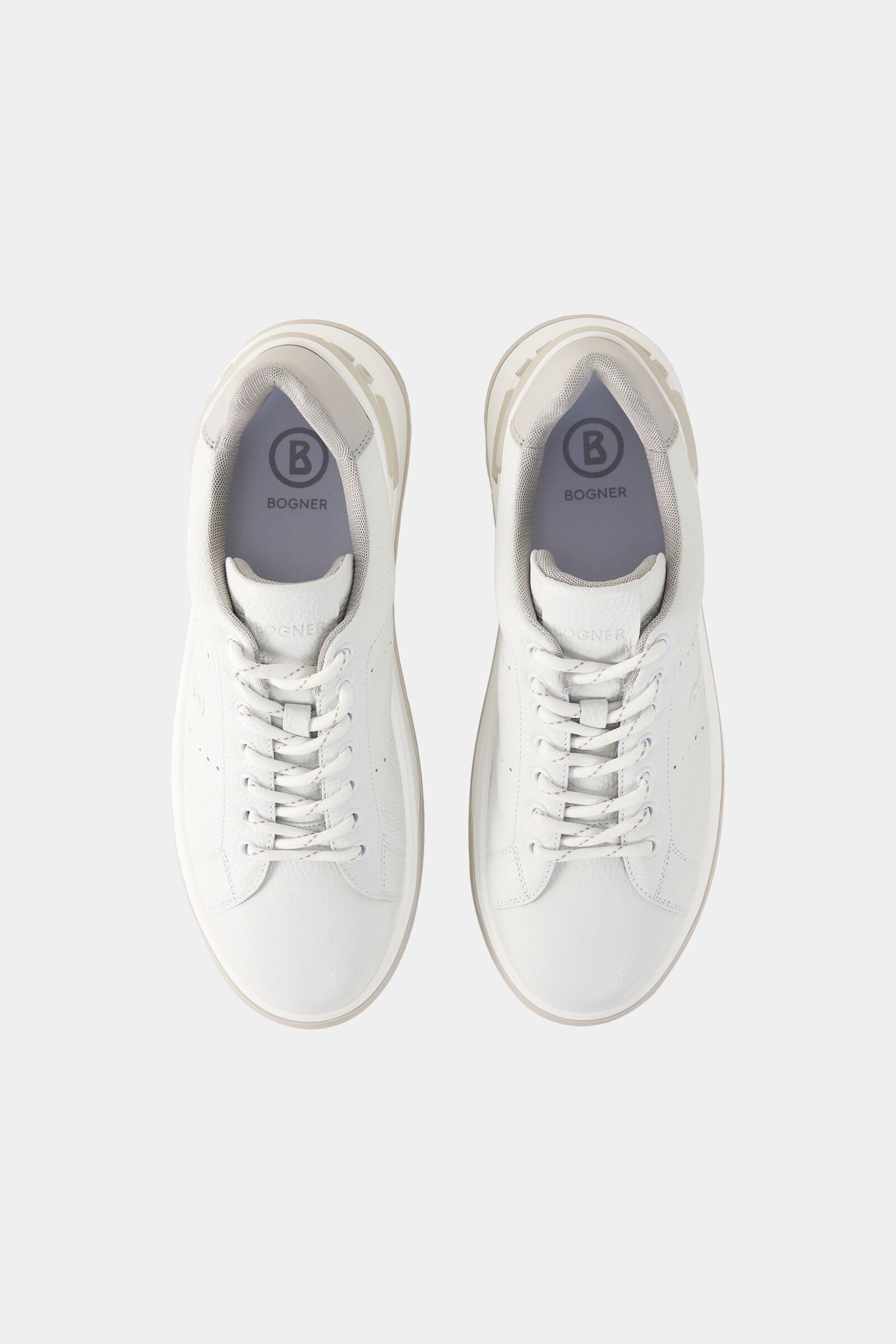 Milan sneaker in White/light gray - 6