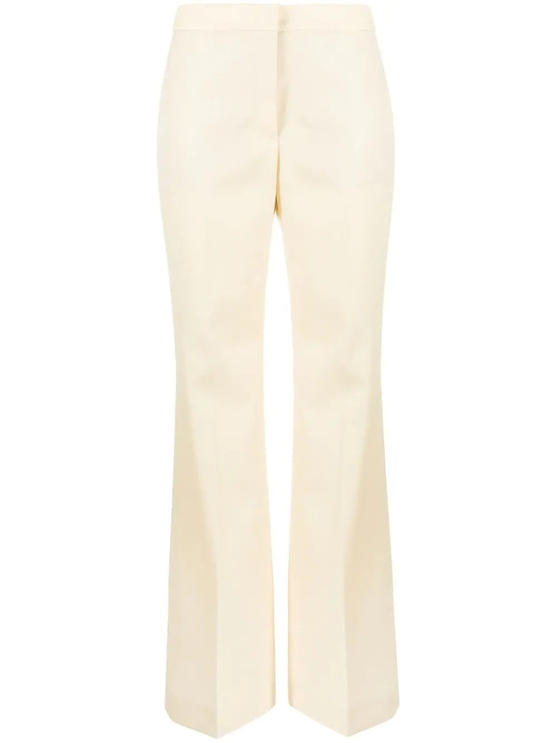 high-waisted straight-leg trousers 1