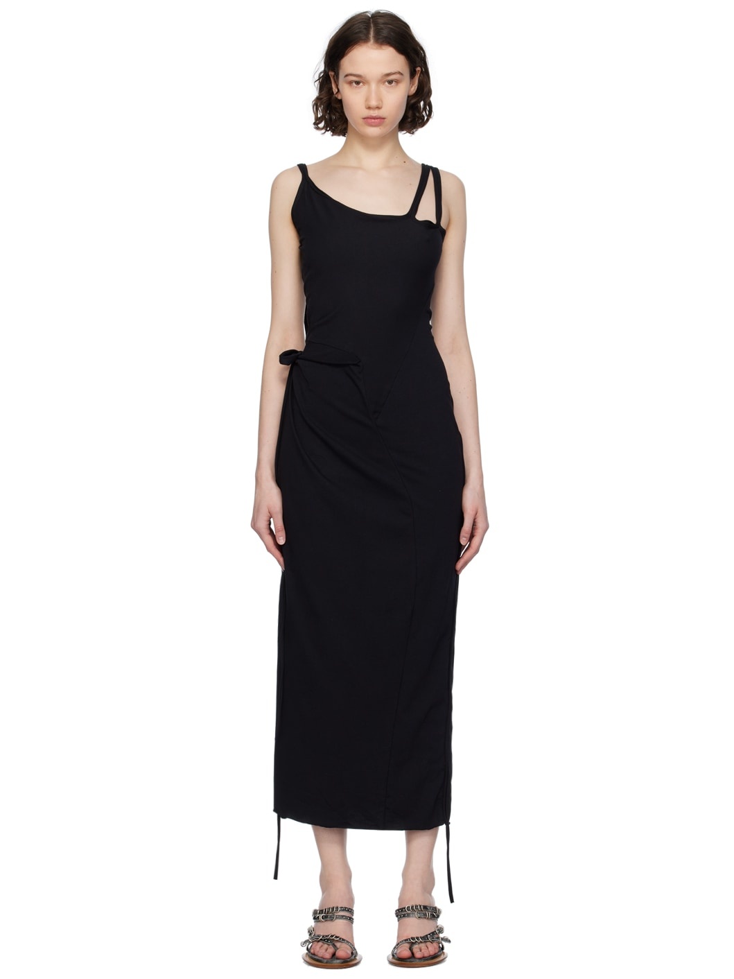 SSENSE Exclusive Black Midi Dress - 1