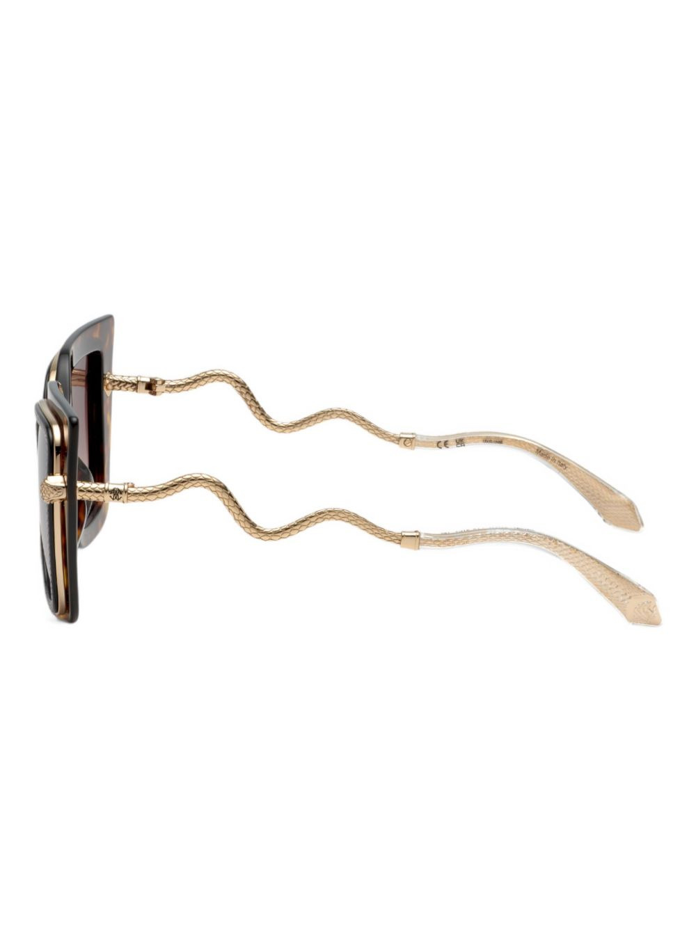 tortoiseshell oversized sunglasses - 3