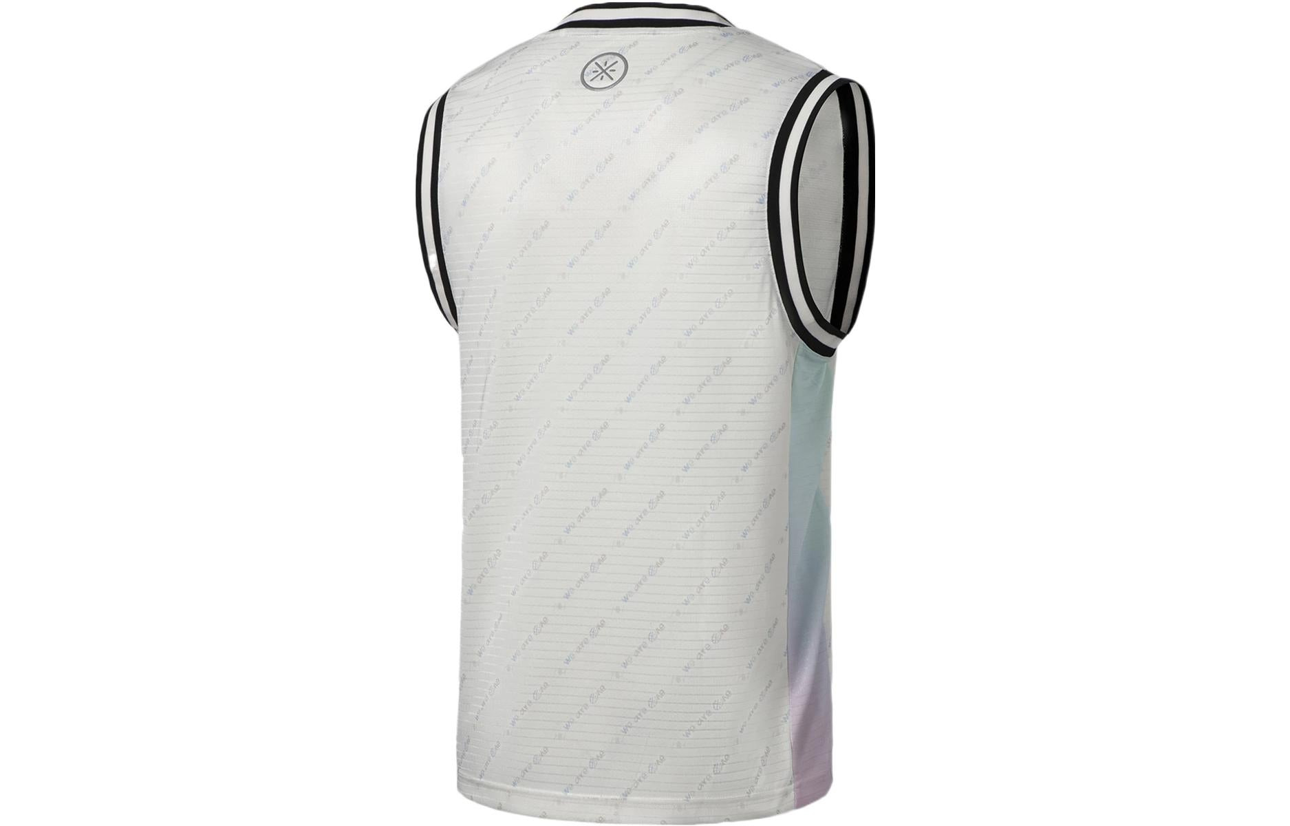 Li-Ning Way Of Wade Basketball Jersey 'White' AAYS007-5 - 2