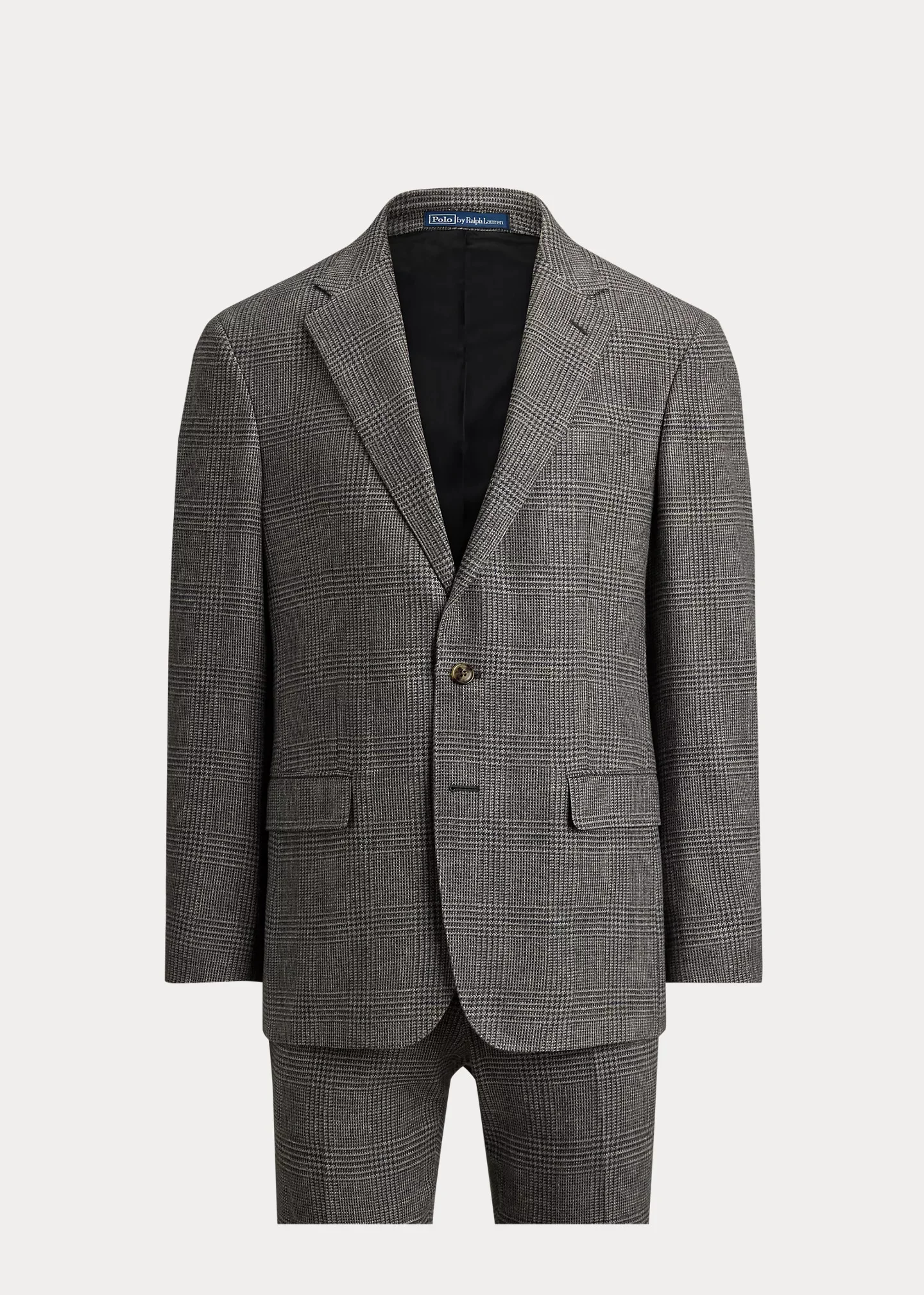 Polo Tailored Fit Glen Plaid Suit - 1