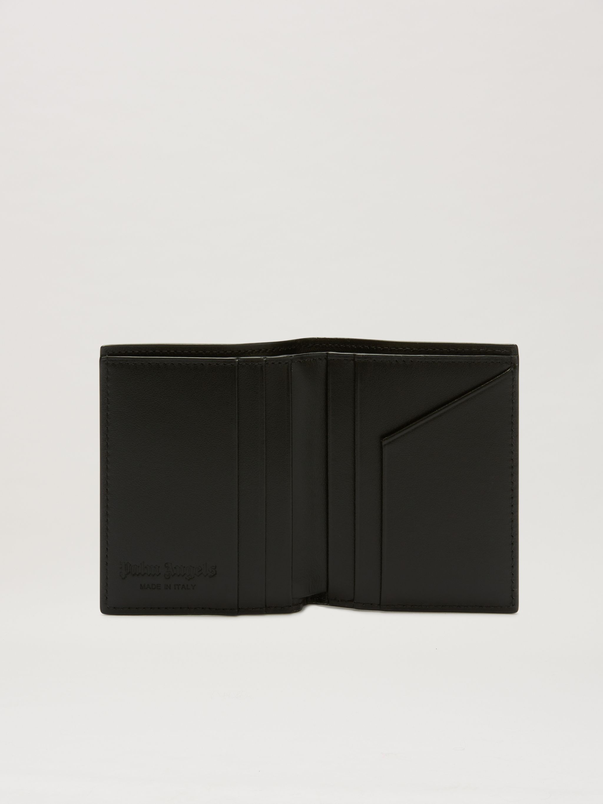 Curved logo Leather Wallet - 3