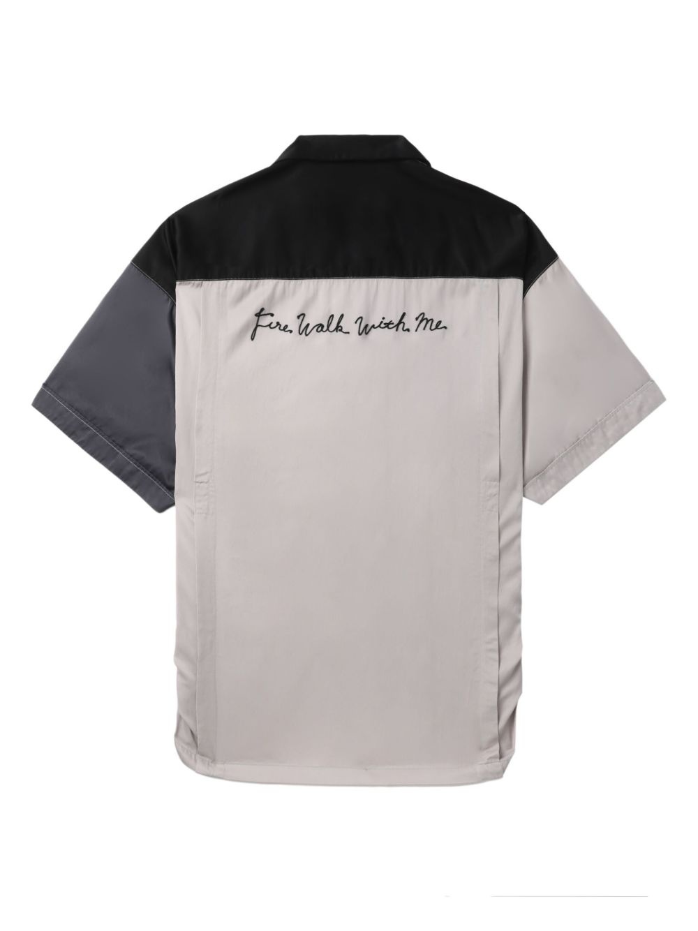 colour-block shirt - 6