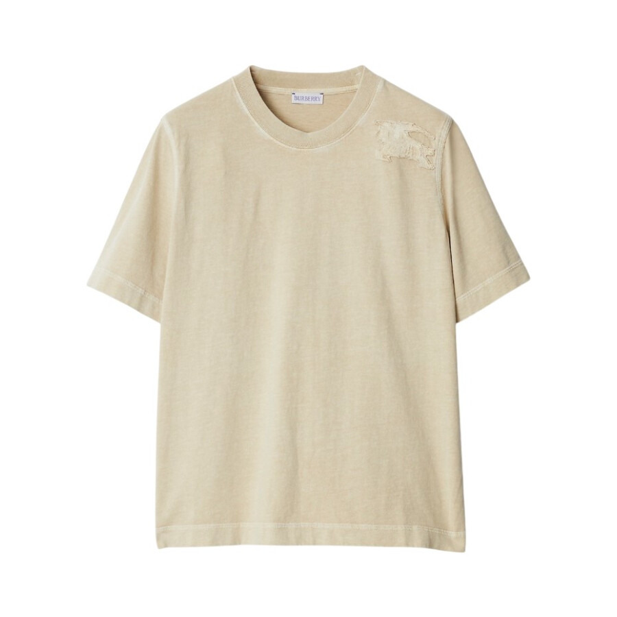 Burberry Equestrian Knight-Patch Cotton T-Shirt - 5