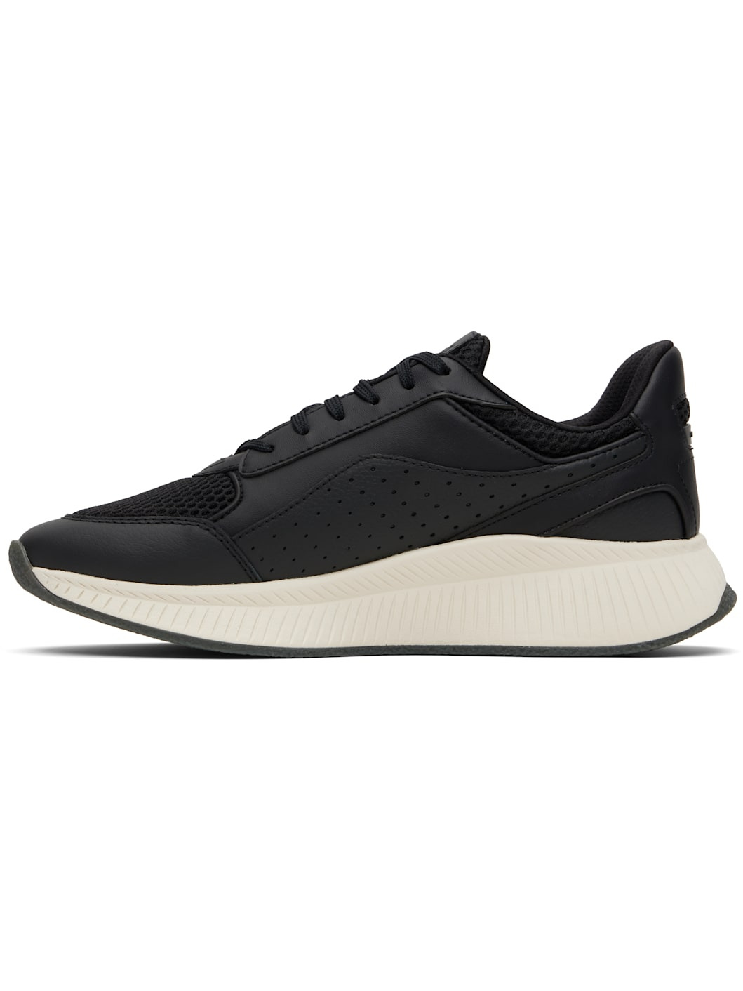 Black 'TTNM Evo' Fishbone Sole Sneakers - 3