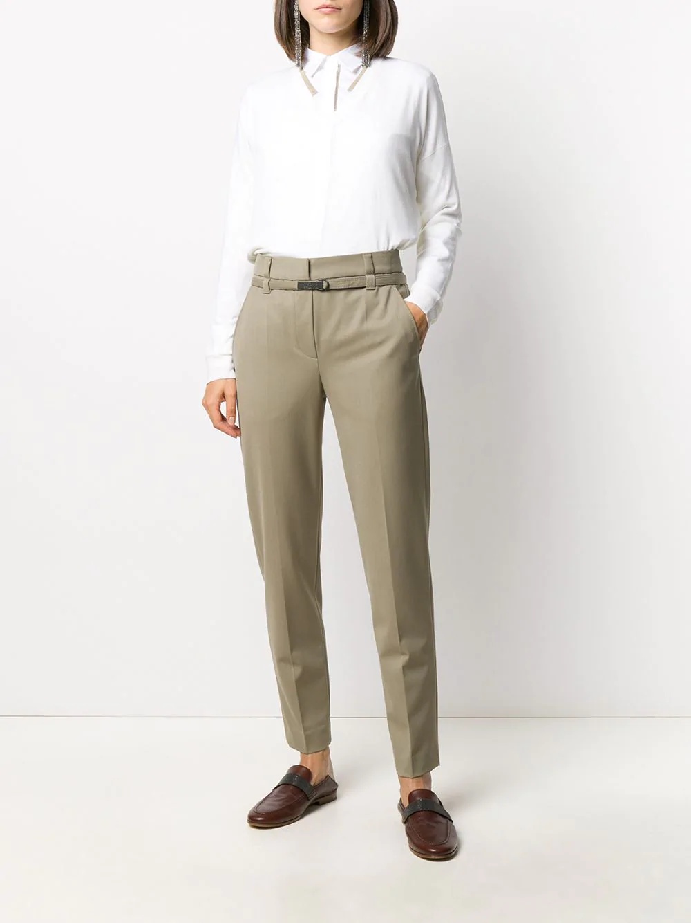 straight-leg trousers - 2