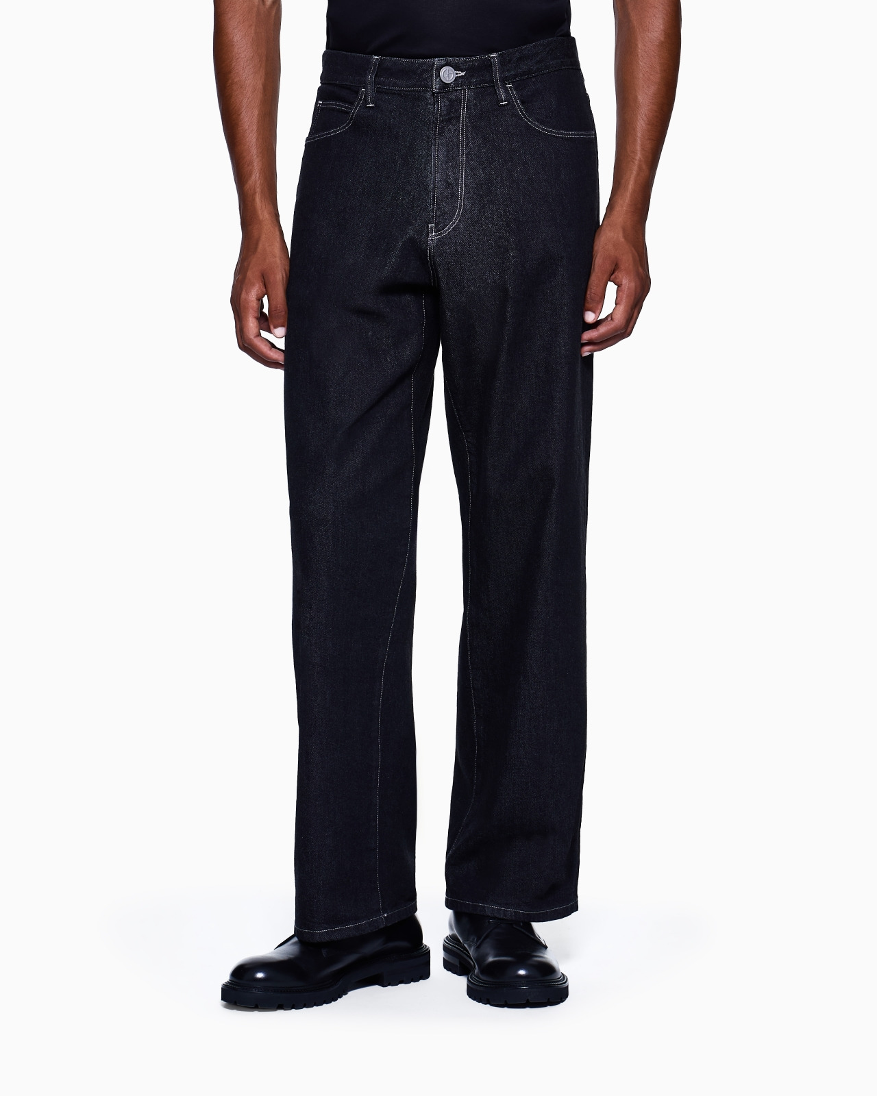 ASV COTTON AND MODAL FIVE-POCKET TROUSERS - 4