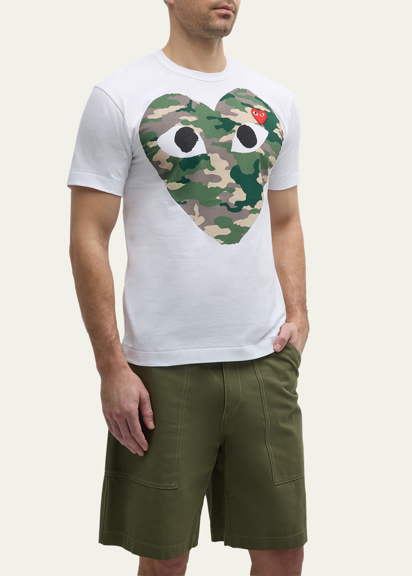 Men's Camo Heart Short-Sleeve T-Shirt - 4