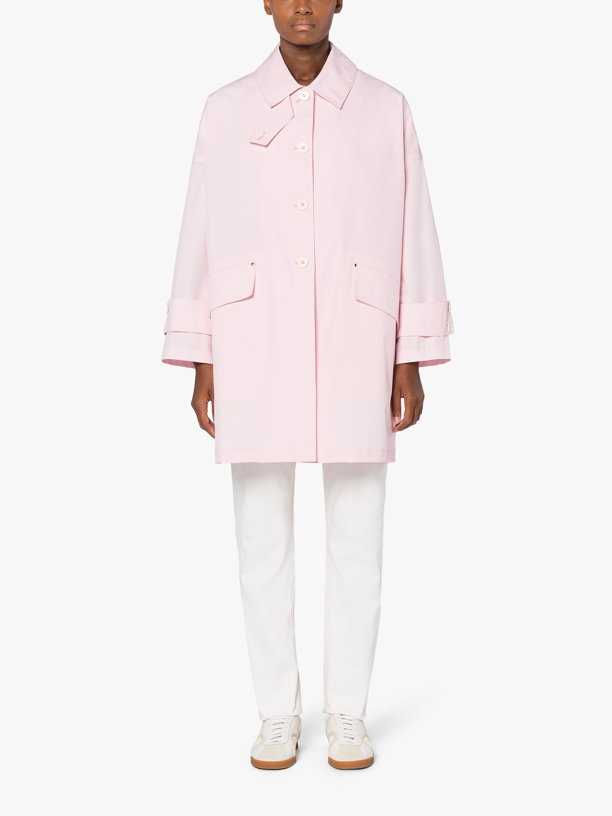 HUMBIE PINK ECO DRY OVERCOAT - 3
