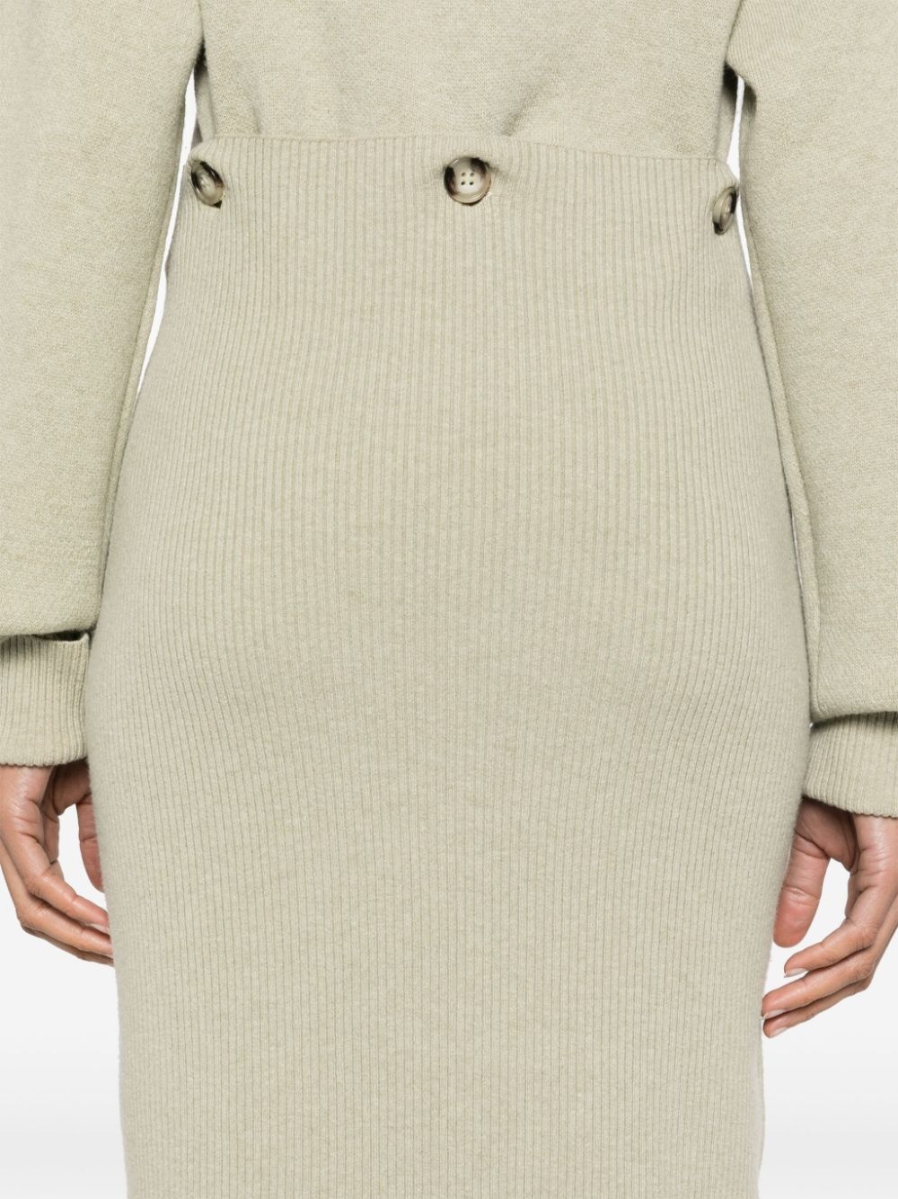 modular merino midi dress - 5